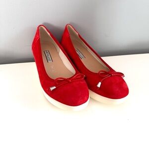 Grunland Red Slip-On womens shoes Size 36 (6) NWOT